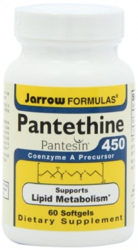 Jarrow Formulas Pantethine, 450mg, 60 Softgels Jarrow Formulas Pantethine, 450mg, 60 Softgels