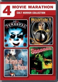4 Movie Marathon: Cult Horror Collection (The Funhouse / Phantasm II / The Serpent and the Rainbow / Sssssss) 4 Movie Marathon: Cult Horror Collection (The Funhouse / Phantasm II / The Serpent and the Rainbow / Sssssss)