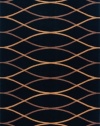 Area Rug 3x5 Rectangle Contemporary Black Color - Momeni Odyssey Rug from RugPal