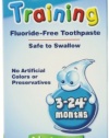 Aquafresh Training Toothpaste for 3 - 24 months, Apple-Banana Flavor. 1.5-Ounce (Pack of 3)