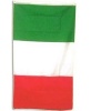 Italy National Country Flag - 3 foot by 5 foot Polyester