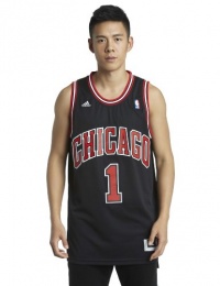 NBA Chicago Bulls Derrick Rose Black Swingman Jersey NBA Chicago Bulls Derrick Rose Black Swingman Jersey