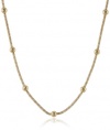 Anne Klein Gold-Tone Mesh Strand Necklace, 42