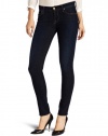 7 For All Mankind Women's The Slim Cigarette Jean in Red Cast Clean
