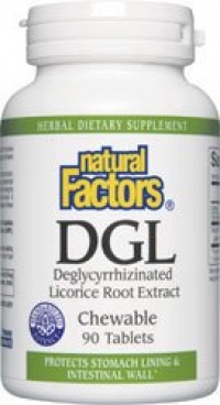 Natural Factors Dgl Chewable 400mg , 90 Chewable Tablets Natural Factors Dgl Chewable 400mg , 90 Chewable Tablets