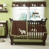 Green Elephant 5 Piece Baby Crib Bedding Set with Bumper by Carters