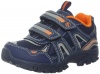 Stride Rite Bronco Sneaker (Toddler/Little Kid),Navy/Orange,9 M US Toddler