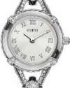 GUESS Women's Silver-Tone Petite Crystal Watch