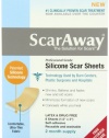 Scaraway Professional Grade Silicone Scar Treatment Sheets  1.5 x 3  8-Count
