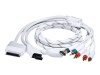 Monoprice 6FT 4 in 1 Component Cable for Xbox 360, Wii, PS3 and PS2
