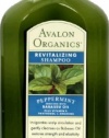 Avalon Organics Strengthening Shampoo, Peppermint, 11 oz, 2 pk