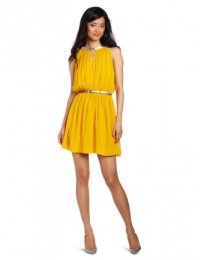 Robert Rodriguez Women's Shirred Beaded Dress Robert Rodriguez Women's Shirred Beaded Dress