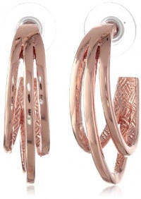 T Tahari Essentials Triple Wire Hoop Earrings T Tahari Essentials Triple Wire Hoop Earrings