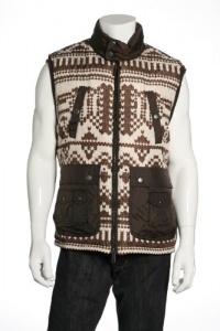Sean John Big & Tall Subliminated Fairisle Vest Sean John Big & Tall Subliminated Fairisle Vest