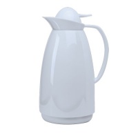 Primula 1 Liter Carafe, White Primula 1 Liter Carafe, White