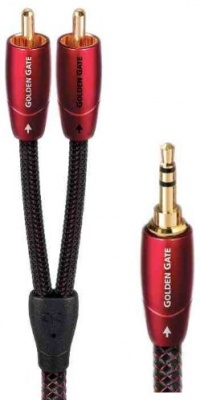 Audioquest Golden Gate Audio Interconnect 2m (6'7) 3.5mm to RCA Audioquest Golden Gate Audio Interconnect 2m (6'7) 3.5mm to RCA