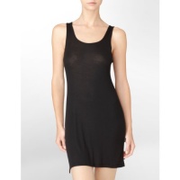 Calvin Klein Women's Savoy Ribbed Modal Chemise