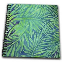 Aqua and Turquoise Tropical - Memory Book 12 X 12 Inch Aqua and Turquoise Tropical - Memory Book 12 X 12 Inch