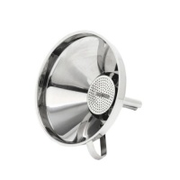 Norpro 5 1/2-Inch Stainless Steel Funnel with Detachable Strainer Norpro 5 1/2-Inch Stainless Steel Funnel with Detachable Strainer