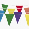 100 Foot Multicolor Pennant Banner