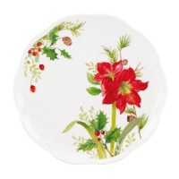 Lenox Winter Meadow Amaryllis Accent Plate Lenox Winter Meadow Amaryllis Accent Plate