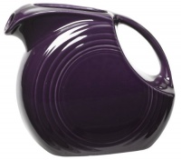 Fiesta 67-1/4-Ounce Large Disk Pitcher, Plum Fiesta 67-1/4-Ounce Large Disk Pitcher, Plum