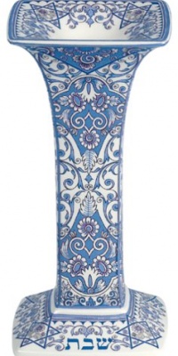 Spode Judaica Sabbath Candlesticks, Set of 2 Spode Judaica Sabbath Candlesticks, Set of 2