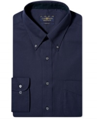 Start your day off with easy confidence in this classic solid dress shirt from Club Room. Start your day off with easy confidence in this classic solid dress shirt from Club Room.