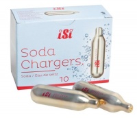 iSi 10-Pack Soda Chargers, Gold iSi 10-Pack Soda Chargers, Gold