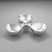 Nambe Morphik Triple Bowl Nambe Morphik Triple Bowl