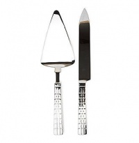 Lauren Ralph Lauren Watchband Cake Knife & Server Set Lauren Ralph Lauren Watchband Cake Knife & Server Set