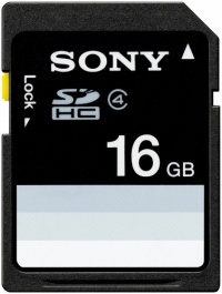 Sony SDHC Card 16 GB SF-16N4 (Black) Sony SDHC Card 16 GB SF-16N4 (Black)