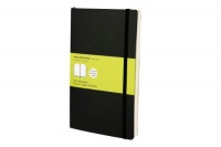 Moleskine Classic Notebook, Large, Plain, Black, Soft Cover (5 x 8.25) (Classic Notebooks) Moleskine Classic Notebook, Large, Plain, Black, Soft Cover (5 x 8.25) (Classic Notebooks)