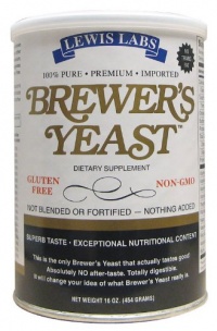 Lewis Labs Brewers Yeast 16 Ounces