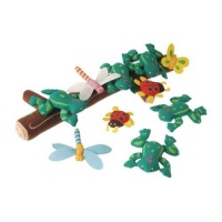 5 Green & Speckled Frogs Prop Set 5 Green & Speckled Frogs Prop Set