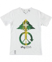 LRG Peace Tree T-Shirt (Sizes 8 - 20) - white, 8 LRG Peace Tree T-Shirt (Sizes 8 - 20) - white, 8