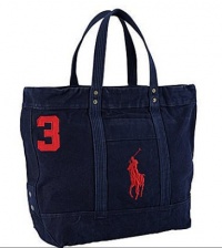 Polo Ralph Lauren Big Pony Tote Bag (Navy) Polo Ralph Lauren Big Pony Tote Bag (Navy)