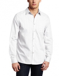 Kenneth Cole Men's Dressy Stripe Shirt Kenneth Cole Men's Dressy Stripe Shirt