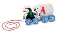 Melissa & Doug Penguin And Polar Bear Pull-Along Melissa & Doug Penguin And Polar Bear Pull-Along