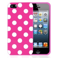 Minisuit Polka Dot Soft Rubberized Case Cover for iPhone 5/5S (Magenta Pink) Minisuit Polka Dot Soft Rubberized Case Cover for iPhone 5/5S (Magenta Pink)