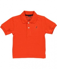 Nautica Solid Pique Polo (Sizes 12M - 24M) Nautica Solid Pique Polo (Sizes 12M - 24M)