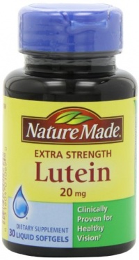 Nature Made Extra Strength Lutein 20mg, 30 Softgels (Pack of 3) Nature Made Extra Strength Lutein 20mg, 30 Softgels (Pack of 3)