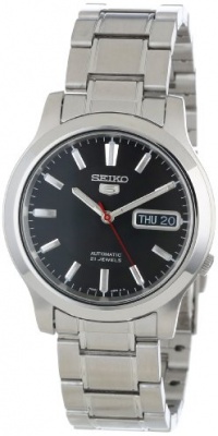 Seiko Men's SNK795 Seiko 5 Automatic Black Dial Stainless Steel Bracelet Watch Seiko Men's SNK795 Seiko 5 Automatic Black Dial Stainless Steel Bracelet Watch