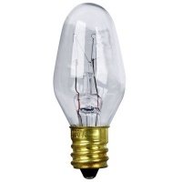 (Pack of 24) 7-Watt C7 Incandescent Night Light Bulbs, Clear (Pack of 24) 7-Watt C7 Incandescent Night Light Bulbs, Clear