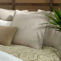 Ralph Lauren Desert Spa Herringbone Euro Pillow Sham Ralph Lauren Desert Spa Herringbone Euro Pillow Sham
