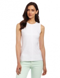 Bailey 44 Women's Reaction Time Chiffon Back Top, White, Medium Bailey 44 Women's Reaction Time Chiffon Back Top, White, Medium