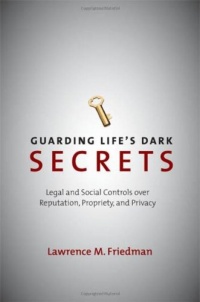 Guarding Life's Dark Secrets: Legal and Social Controls over Reputation, Propriety, and Privacy Guarding Life's Dark Secrets: Legal and Social Controls over Reputation, Propriety, and Privacy