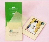 Japanese Premium Oil Blotting Paper 200 Sheets (B), Large 10cm x7cm Japanese Premium Oil Blotting Paper 200 Sheets (B), Large 10cm x7cm