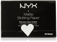 NYX Matte Blotting Paper, White, 50 Count NYX Matte Blotting Paper, White, 50 Count