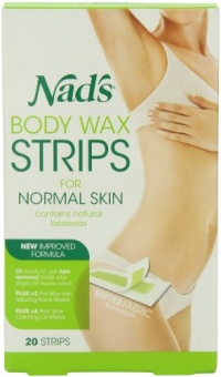 Nad's Body Wax Strips, 20 Count Nad's Body Wax Strips, 20 Count